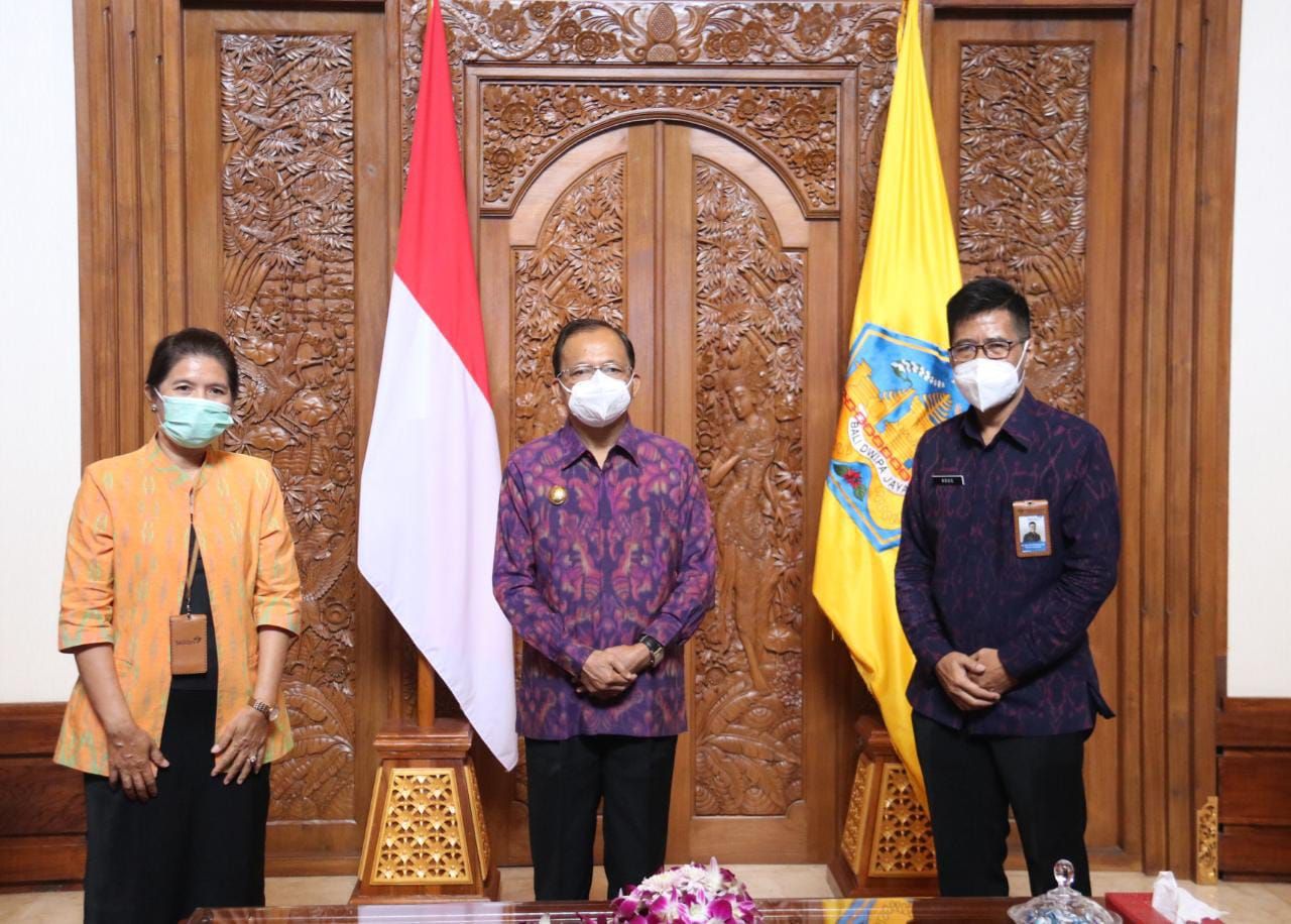 podiumnews.com-Gubernur Koster Ajak BKKBN Bali Sinergi Berantas Stunting